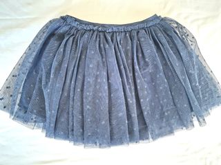 Falda tul de niña