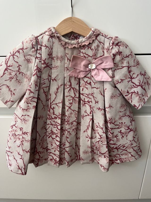 Vestido Jose Varon talla 12 meses