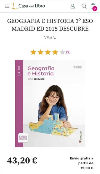 GEOGRAFÍA E HISTORIA 3° E.S.O