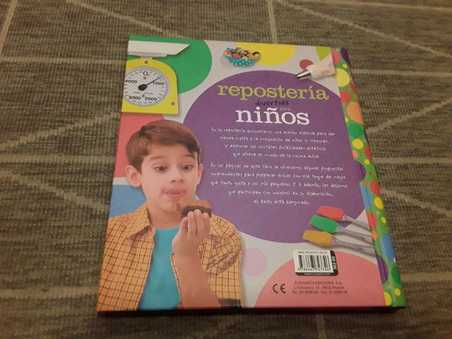 Libro Repostería divertida para niños