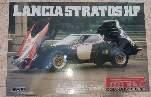 Lancia Stratos modello HF Doyusha 1/12