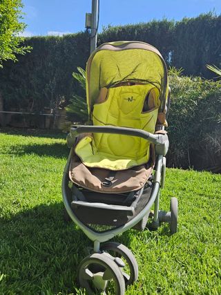 Carrito bebé completo Neonato + soporte coche