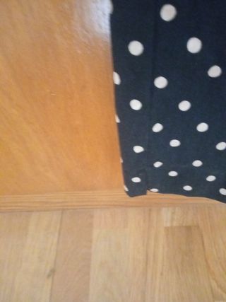 pantalón lunares mango