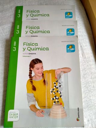 Libros física y química 3° ESO