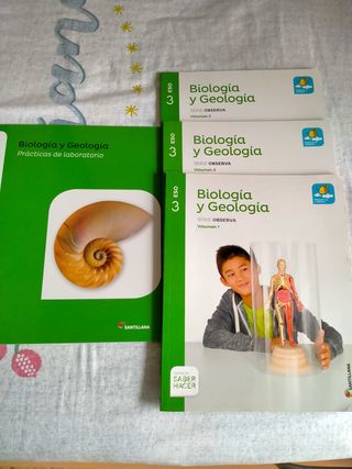 Libros biología y geología 3° ESO