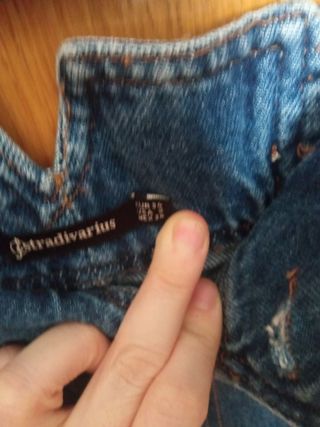 falda vaquera stradivarius