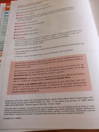 MATEMÁTICAS 4° ESO. SANTILLANA. ISBN 9788469810699