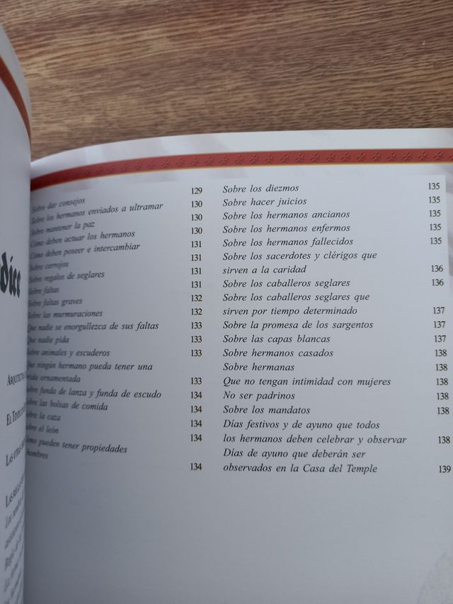 Libro Caballeros del Temple