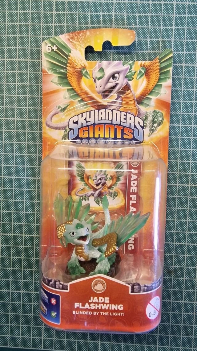 Skylanders Giants Jade Flashwing RARO Exclusiva