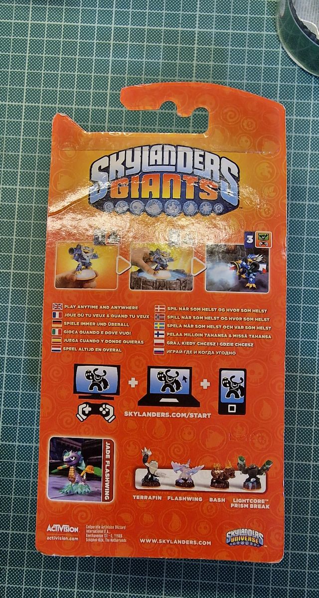 Skylanders Giants Jade Flashwing RARO Exclusiva