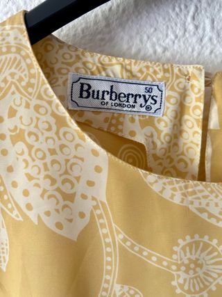 Blusa de Verano Vintage Burberry London