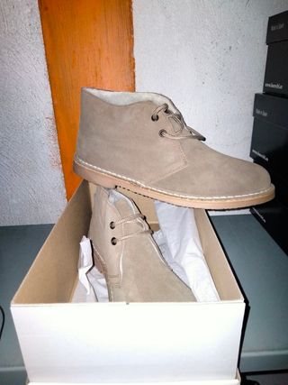botin piel serraje n 41
