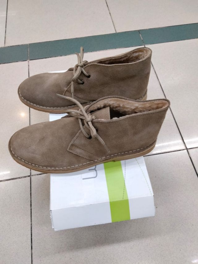 botin piel serraje n 41