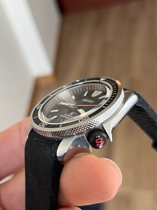 Seiko skx 42mm black - excelente - acuático