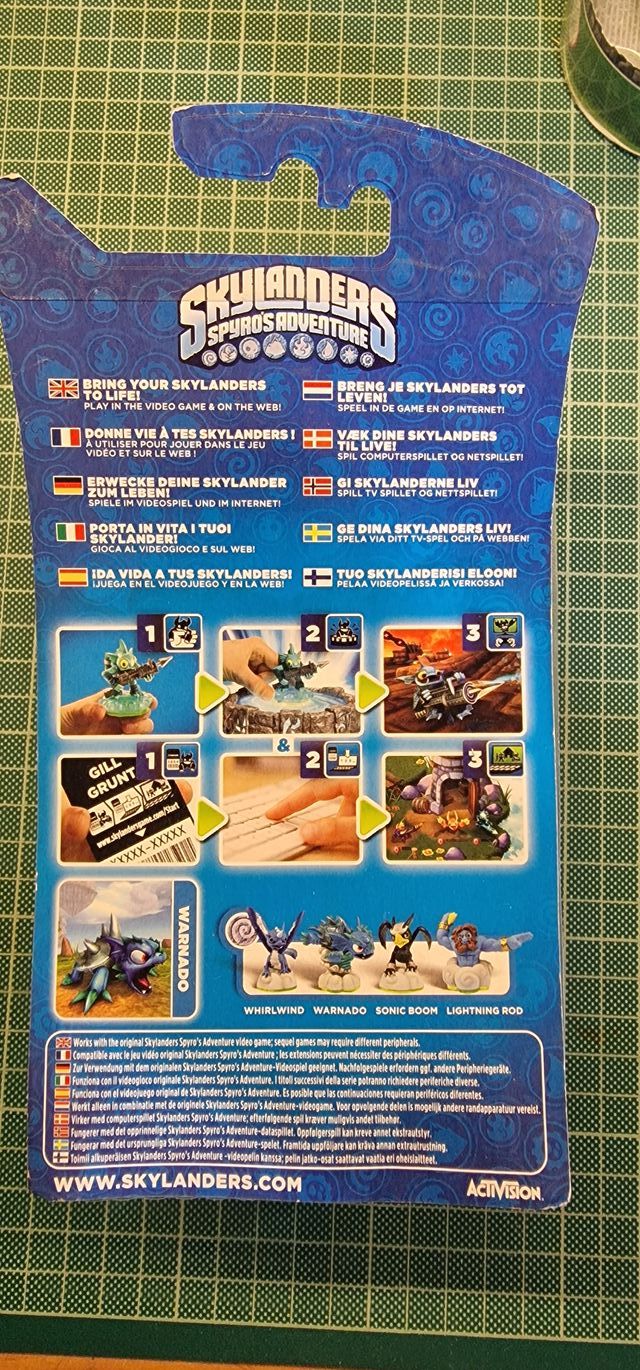 Skylanders Spyro's Adventure WARNADO RARO