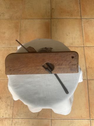 Cepillo de carpintero de madera. Guillaume de 26,5