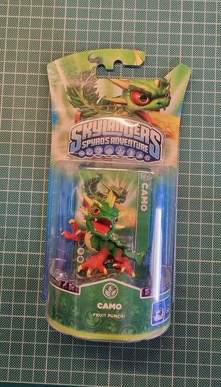 Camo Skylanders Spyro's Adventure NUEVO RARO
