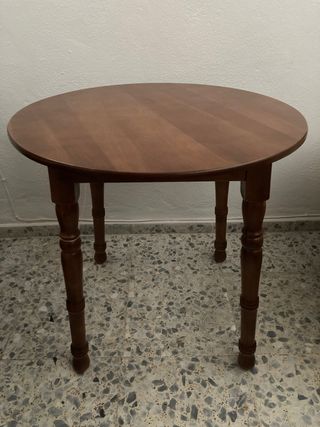 Mesa redonda sala de estar