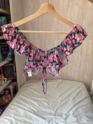 Top de flores