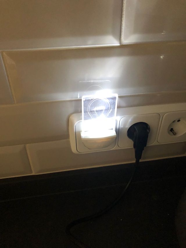 3x Luz nocturna enchufable