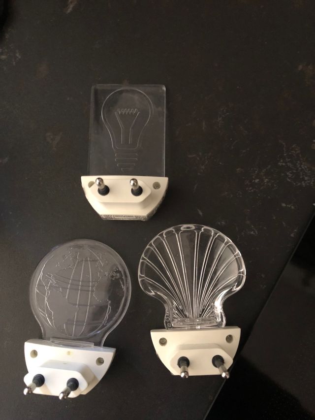 3x Luz nocturna enchufable