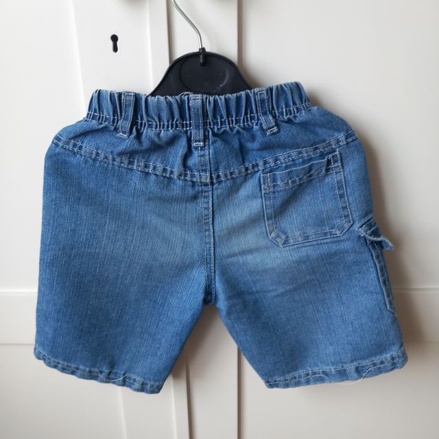 pantalón corto vaquero para niño