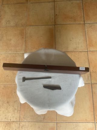 Cepillo de carpintero de madera. Guillaume.