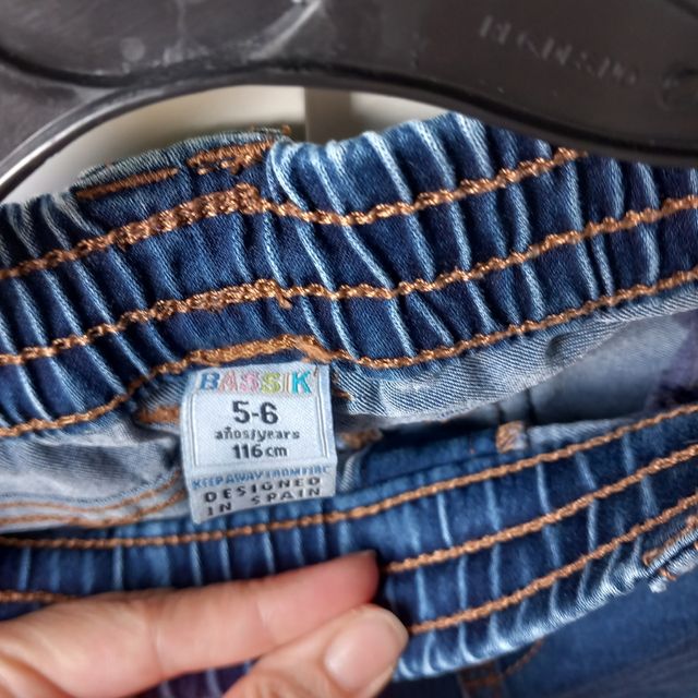 vaquero largo para niño Bassik