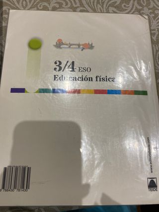 libro educación física 3/4 ESO