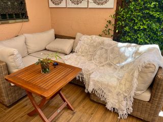 COLCHA HECHA A MANO 1.60 x 2.20 para cama o sofás