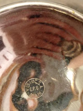 juego plateado centro mesa