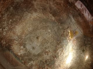 juego plateado centro mesa