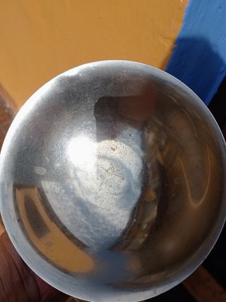 juego plateado centro mesa