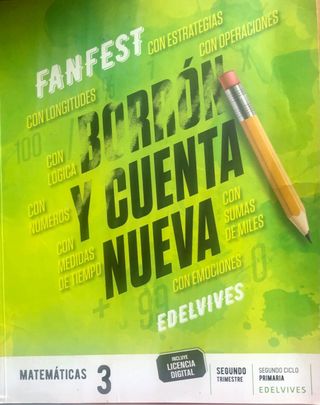 Matematicas  edelvives 3 primaria