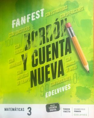 Matematicas  edelvives 3 primaria