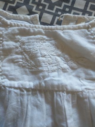 Pack blusa y jersey blanco niña t11-12