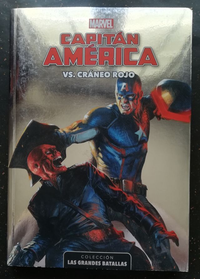 Capitán América vs Cráneo Rojo Grandes Batallas