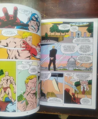 Capitán América vs Cráneo Rojo Grandes Batallas