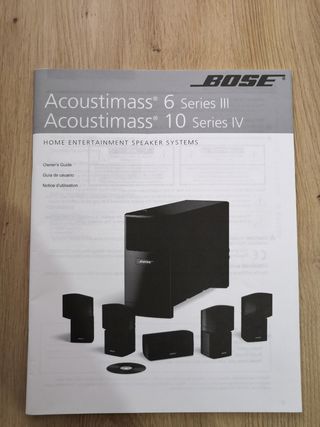 RECEPTOR DENON AVR 1611+ BOSE 5.1 SUBWOFER