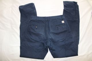 Pantalón de vestir azul marino talla 38 slim fit