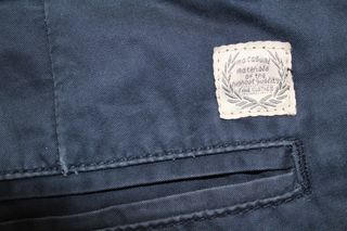 Pantalón de vestir azul marino talla 38 slim fit