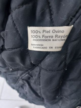 Chaqueta de cuero vintage