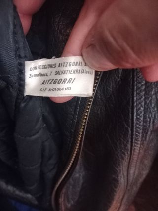 Chaqueta de cuero vintage