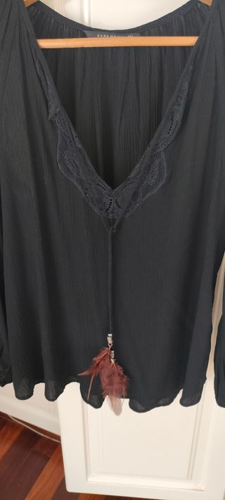 Blusa boho de Zara