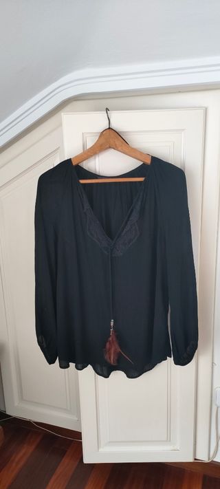 Blusa boho de Zara