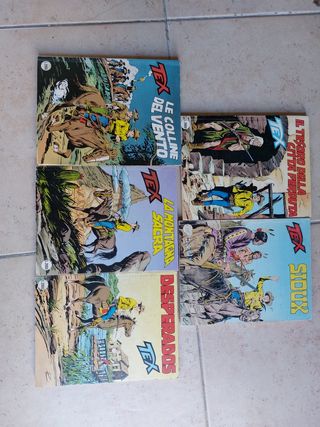 tex: 5 fumetti dal 358 al 362- anno 1990