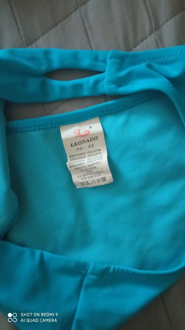 costume da bagno 2 pezzi donna mis 44