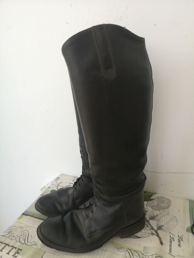 Botas equitación 39 cuero