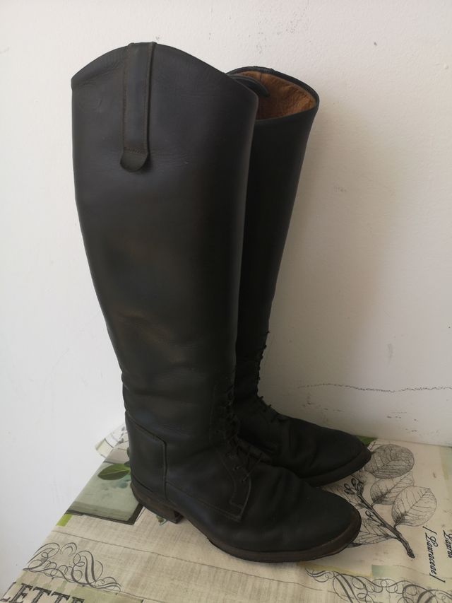 Botas equitación 39 cuero