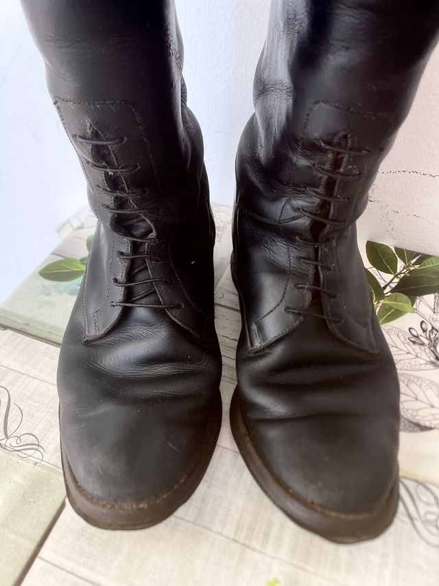 Botas equitación 39 cuero